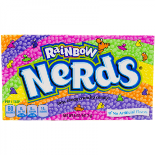 American Wonka Rainbow Nerds Theatre Box 170g