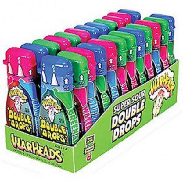 American Warheads Super Sour Double Drops 28g