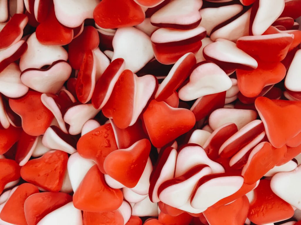 Valentines sweets Hearts